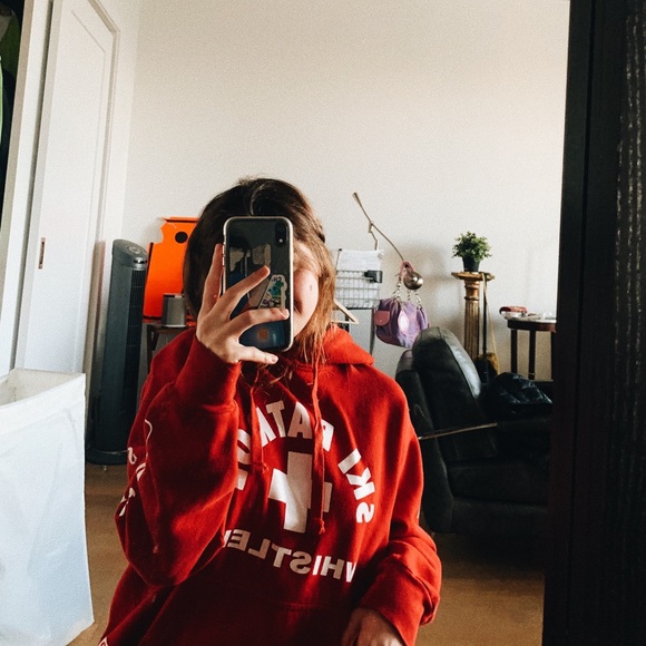 ski patrol red hoodie - Picture 4 of 4